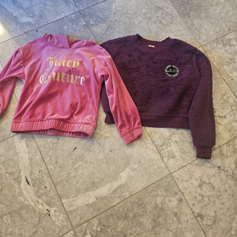 Bundle of 2 girls Juicy Couture hoodie - Picture 5 of 7